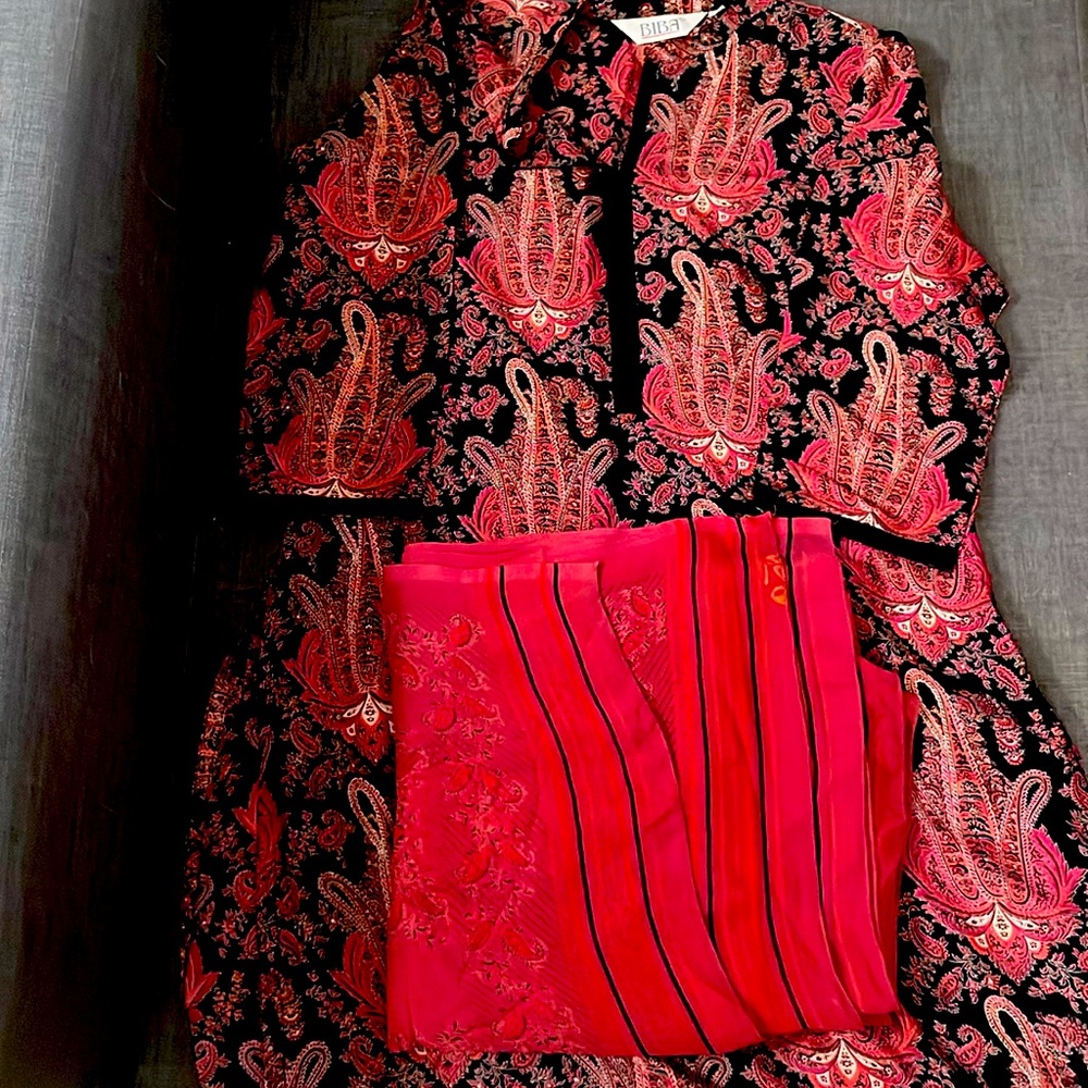 Kurta with shawl